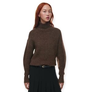 Wilfred Brown Turtleneck Sweater